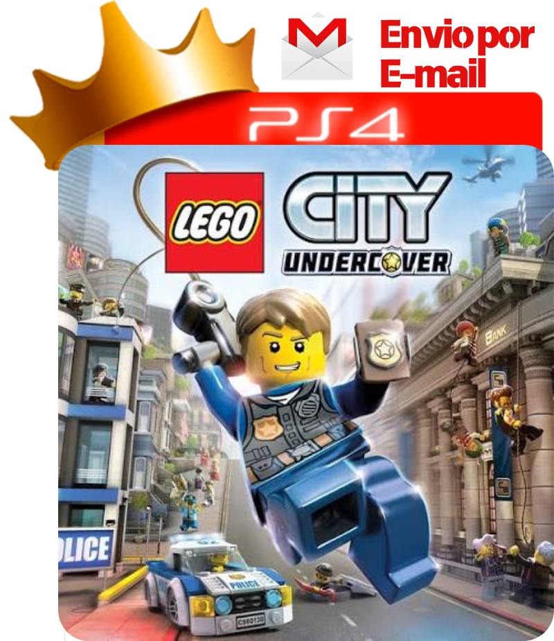 LEGO City Undercover para PS4 - O Rei dos Games