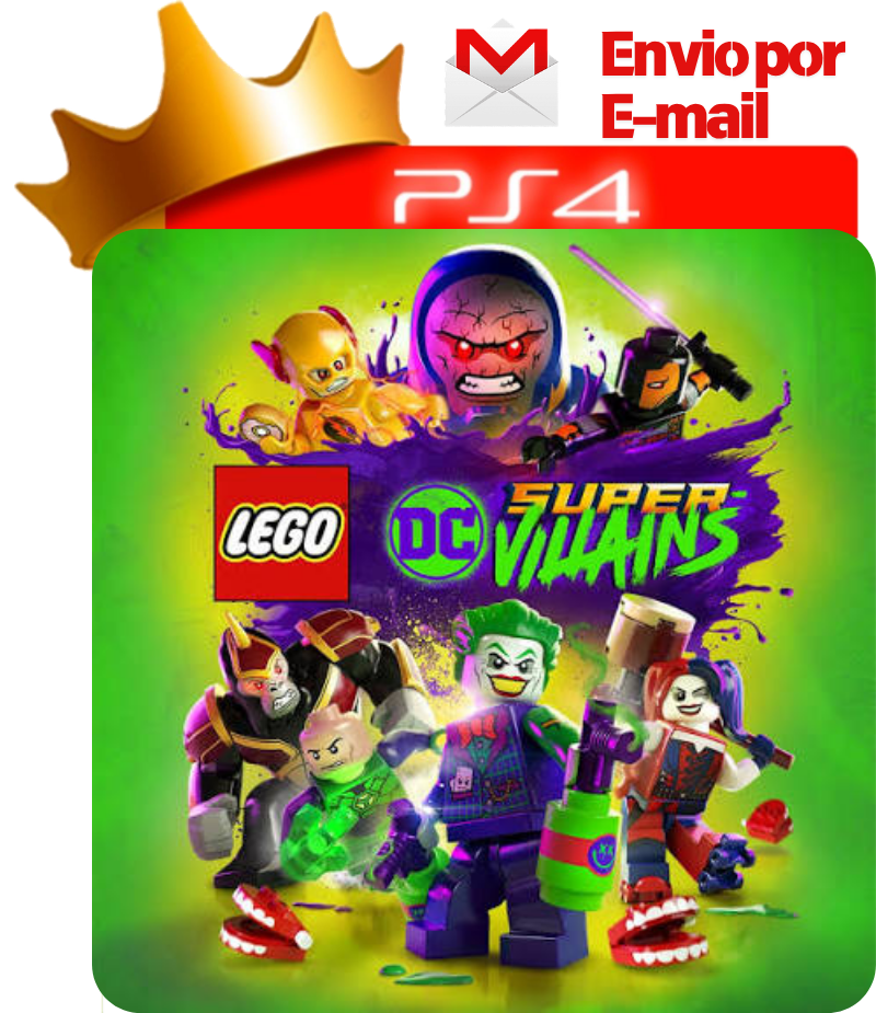 LEGO DC Super-Vilões para PS4 - O Rei dos Games