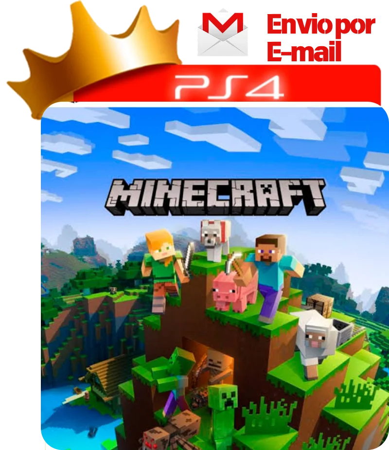 Minecraft para PS4 - O Rei dos Games