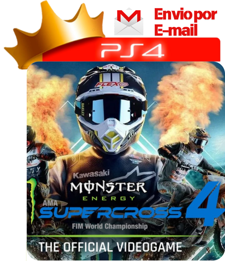 Monster Energy Supercross: The Official Videogame 4 para PS4 - O Rei dos Games