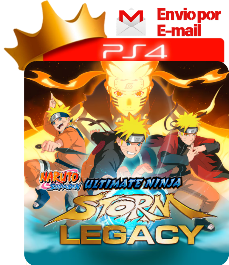 Naruto Shippuden: Ultimate Ninja Storm Legacy para PS4 - O Rei dos Games