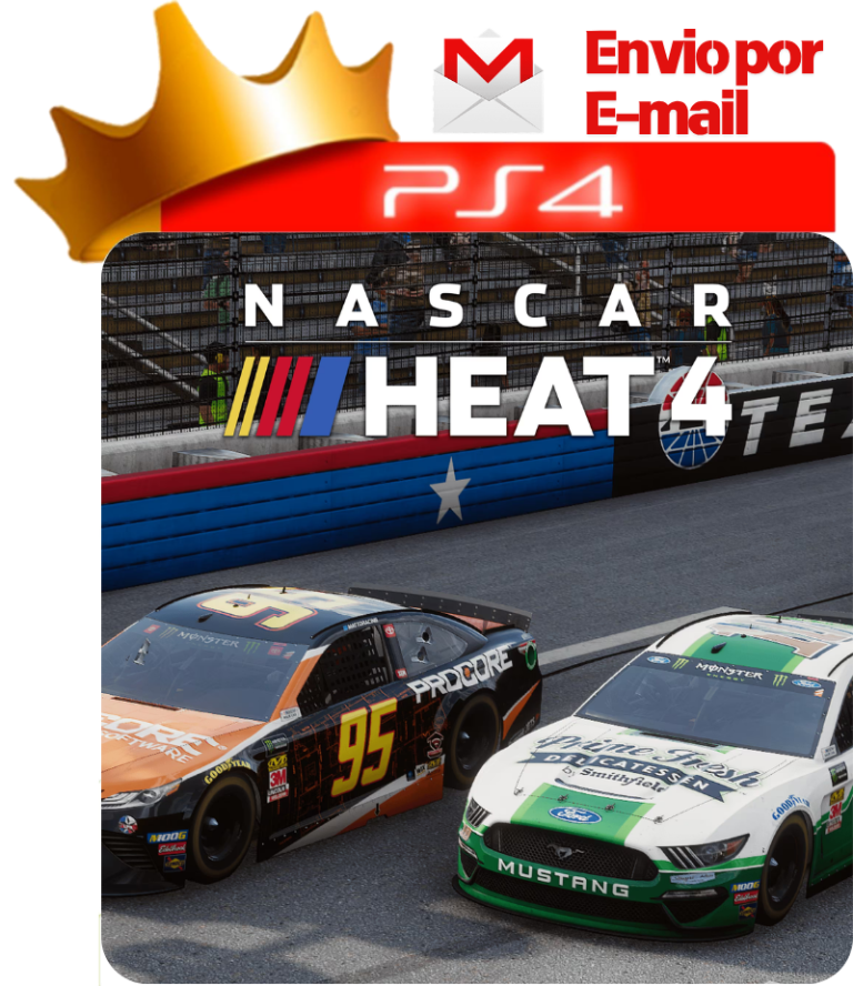 NASCAR Heat 4 para PS4 - O Rei dos Games
