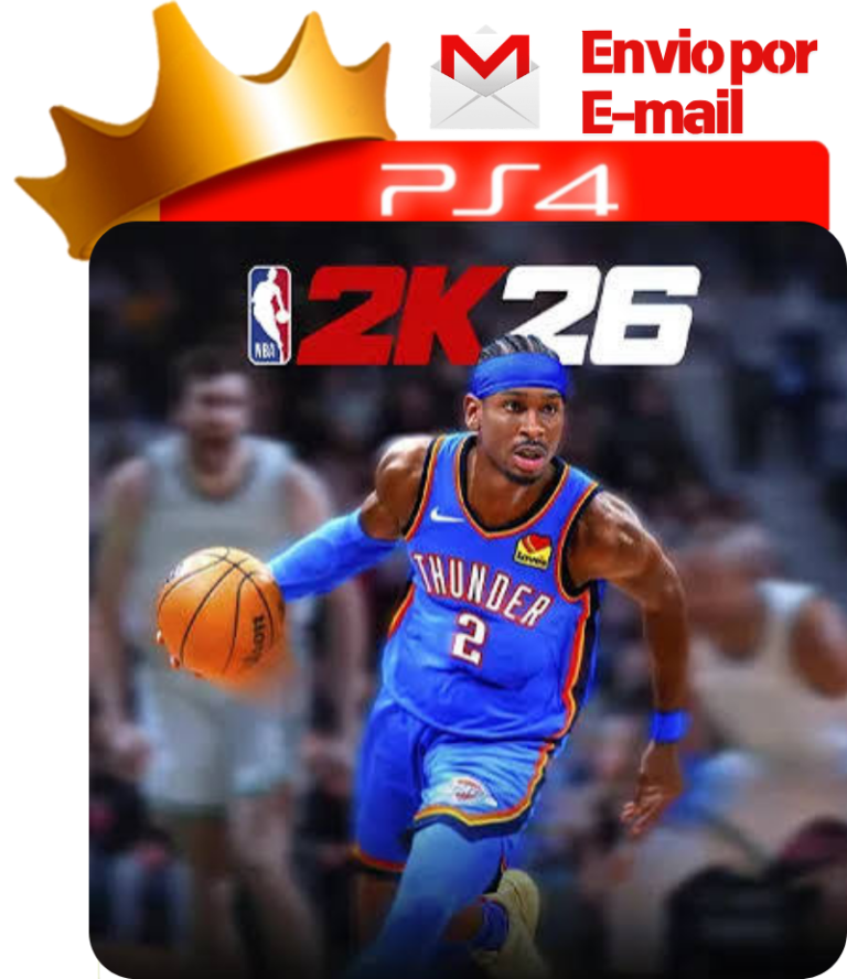 NBA 2K26 para PS4 - O Rei dos Games