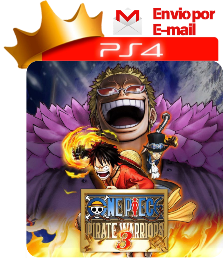 One Piece Pirate Warriors 3 para PS4 - O Rei dos Games