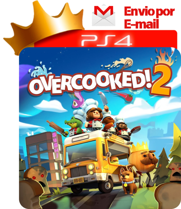 Overcooked 2 para PS4 - O Rei dos Games