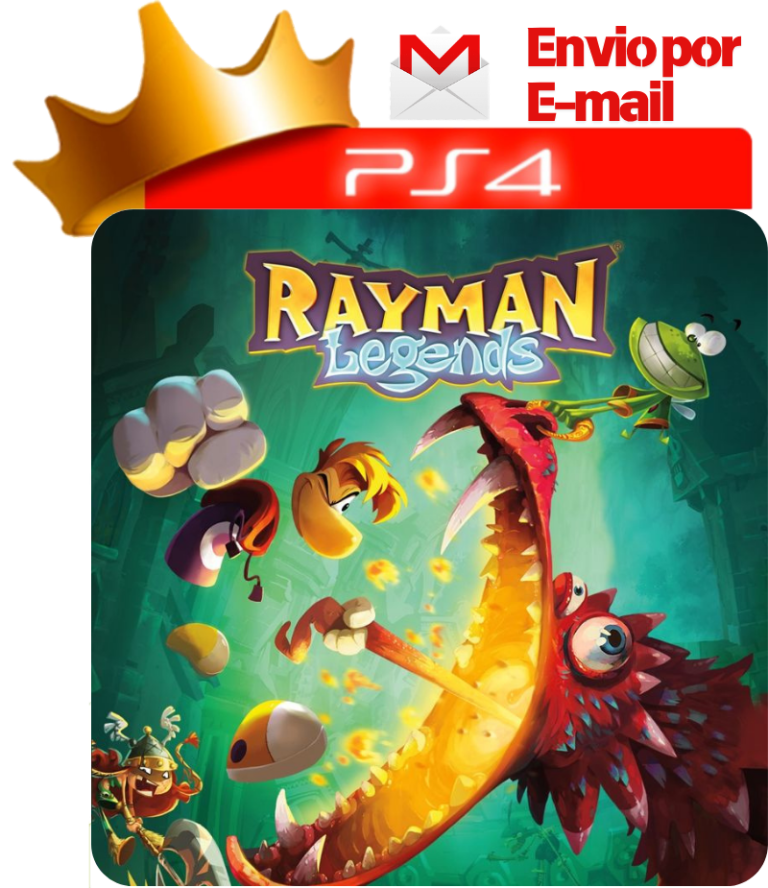 Rayman Legends para PS4 - O Rei dos Games