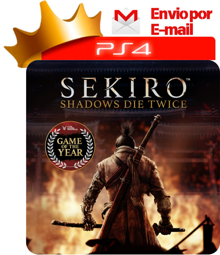 Sekiro: Shadows Die Twice para PS4 - O Rei dos Games