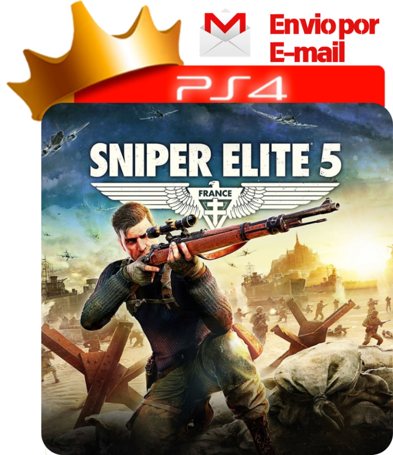 Sniper Elite 5 para PS4 - O Rei dos Games