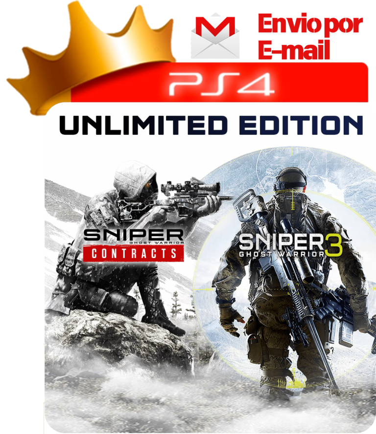 Sniper Ghost Warrior Contracts + Sniper Ghost Warrior 3 para PS4 - O Rei dos Games