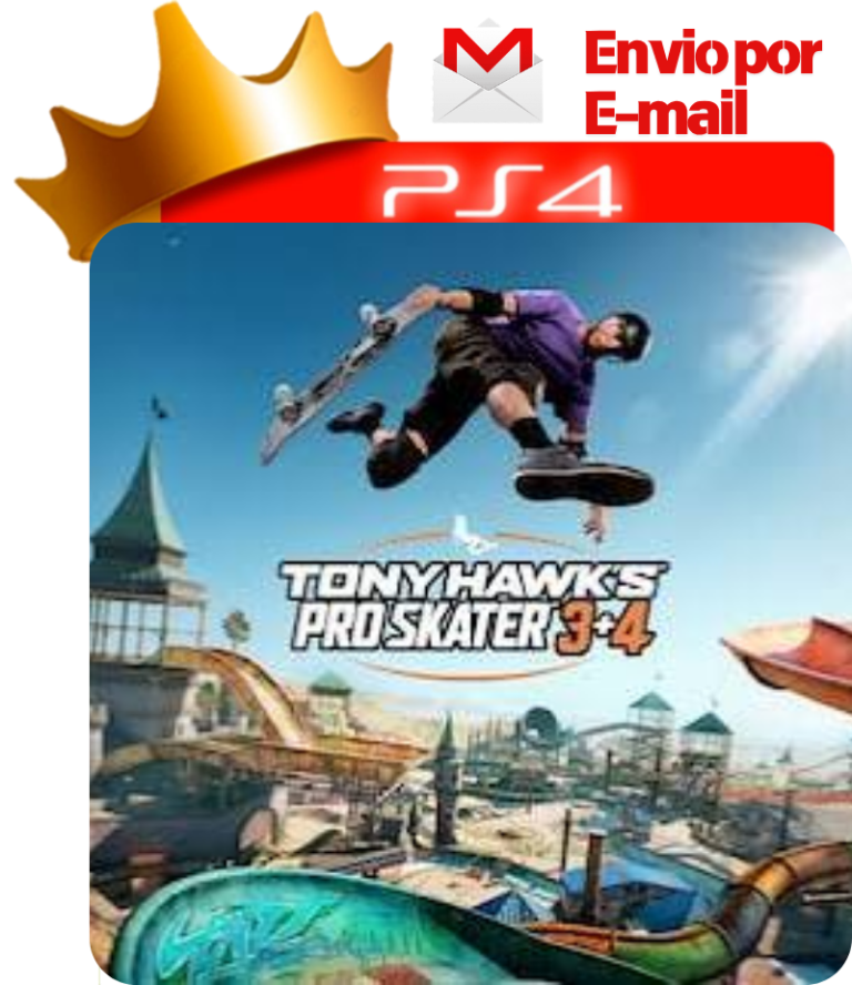 Tony Hawk’s Pro Skater 3 + 4 para PS4 - O Rei dos Games