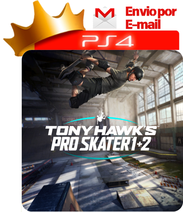 Tony Hawk’s Pro Skater 1 + 2 para PS4 - O Rei dos Games