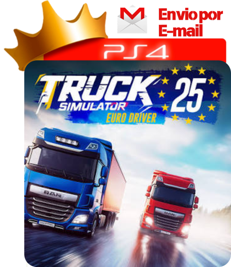 Truck Simulator 25 Euro Driver para PS4 - O Rei dos Games