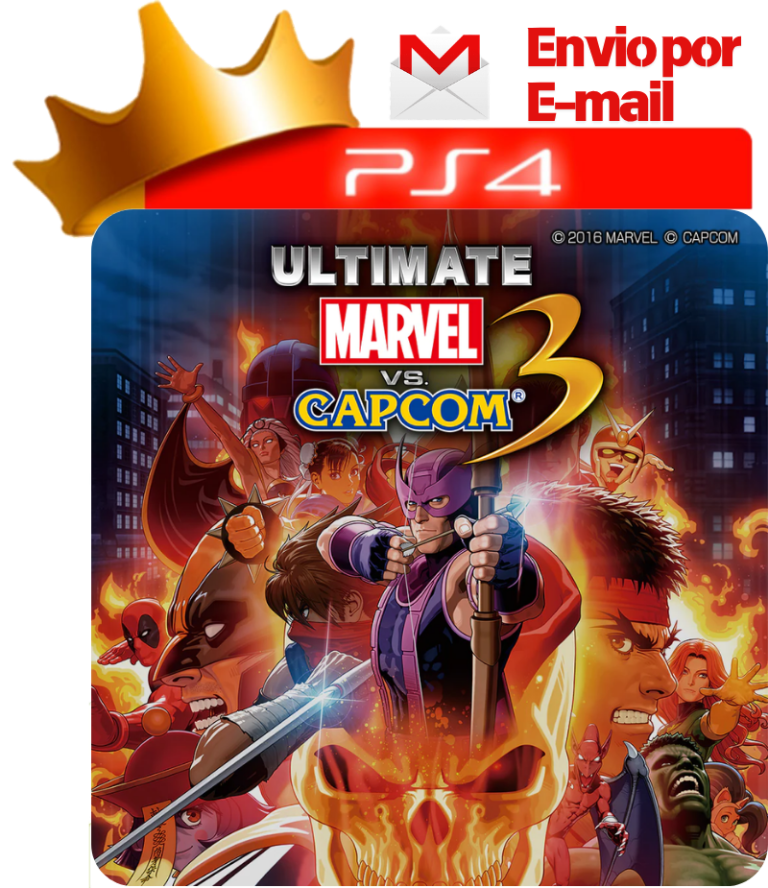 Ultimate Marvel vs. Capcom 3 para PS4 - O Rei dos Games
