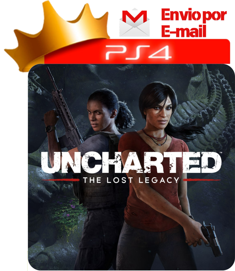Uncharted 4 + The Lost Legacy para PS4 - O Rei dos Games
