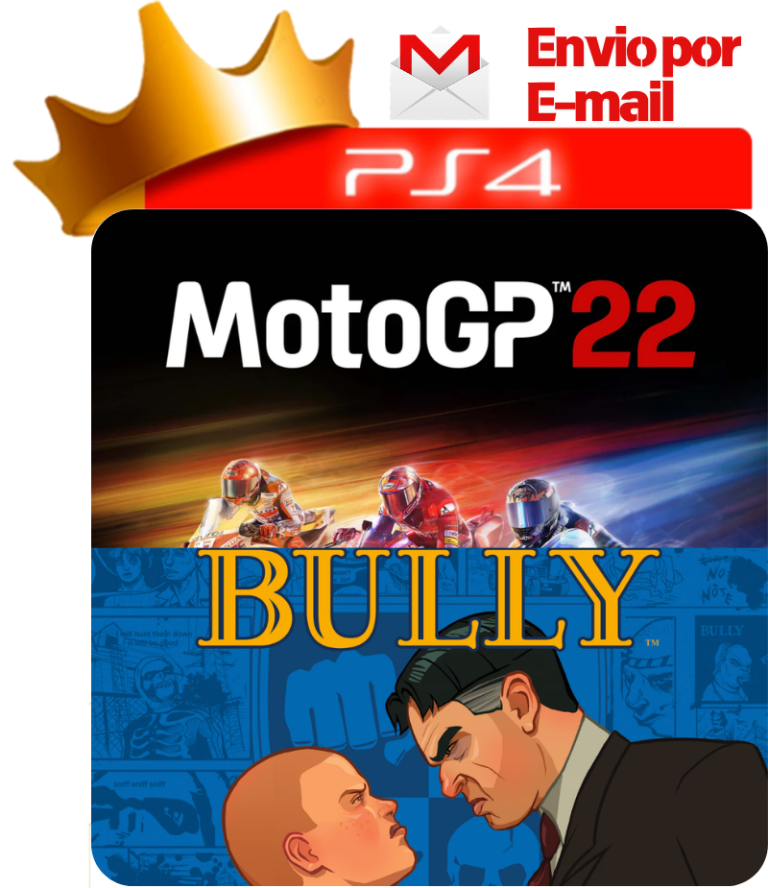 Bully + MotoGP 22 para PS4 - O Rei dos Games
