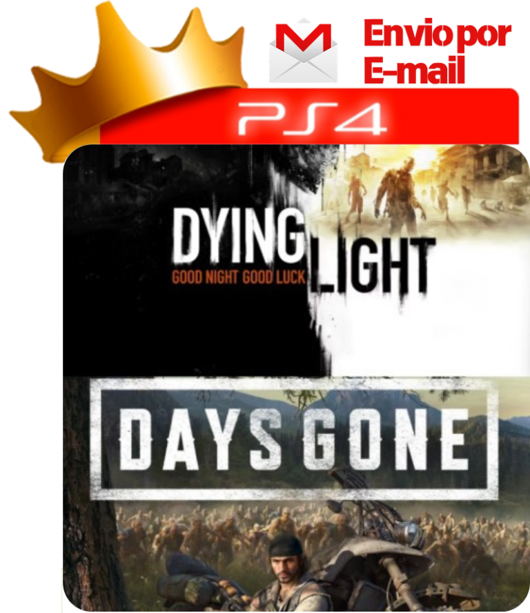 Days Gone + Dying Light para PS4 - O Rei dos Games