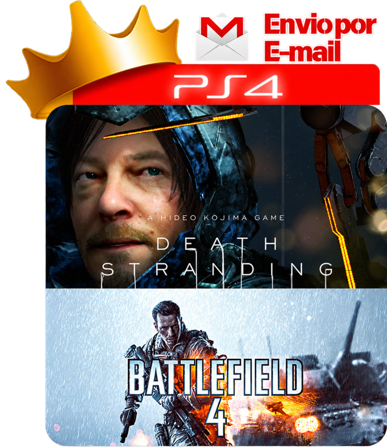 Death Stranding + Battlefield 4 para PS4 - O Rei dos Games