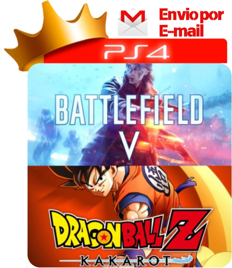 Dragon Ball Z: Kakarot + Battlefield 5 para PS4 - O Rei dos Games