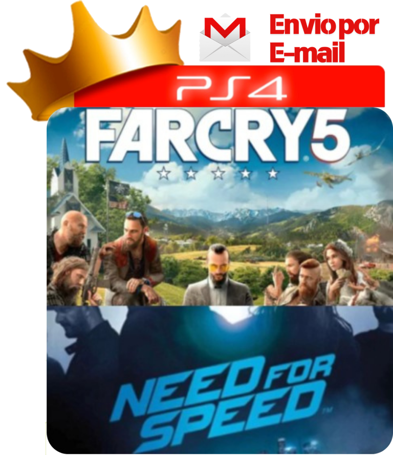 Far Cry 5 + Need for Speed para PS4 - O Rei dos Games