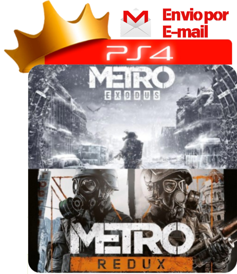 Metro Exodus + Metro Redux para PS4 - O Rei dos Games