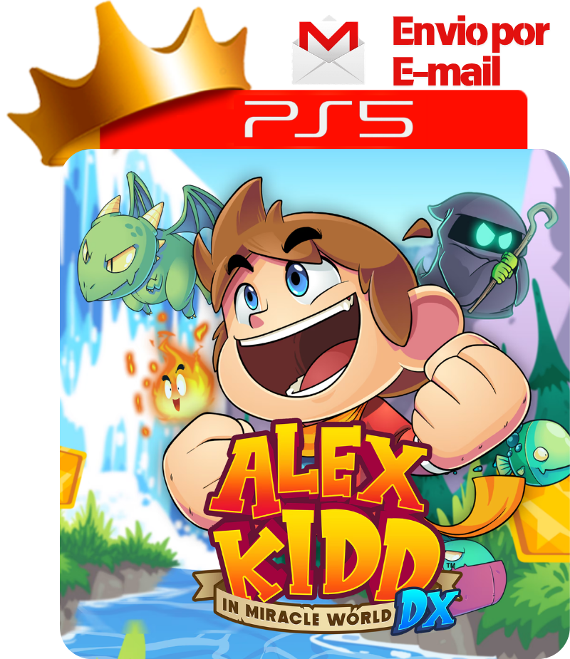 Alex Kidd in Miracle World DX para PS5 - O Rei dos Games