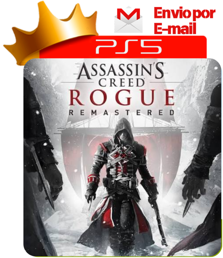 Assassin’s Creed Rogue Remastered para PS5 - O Rei dos Games