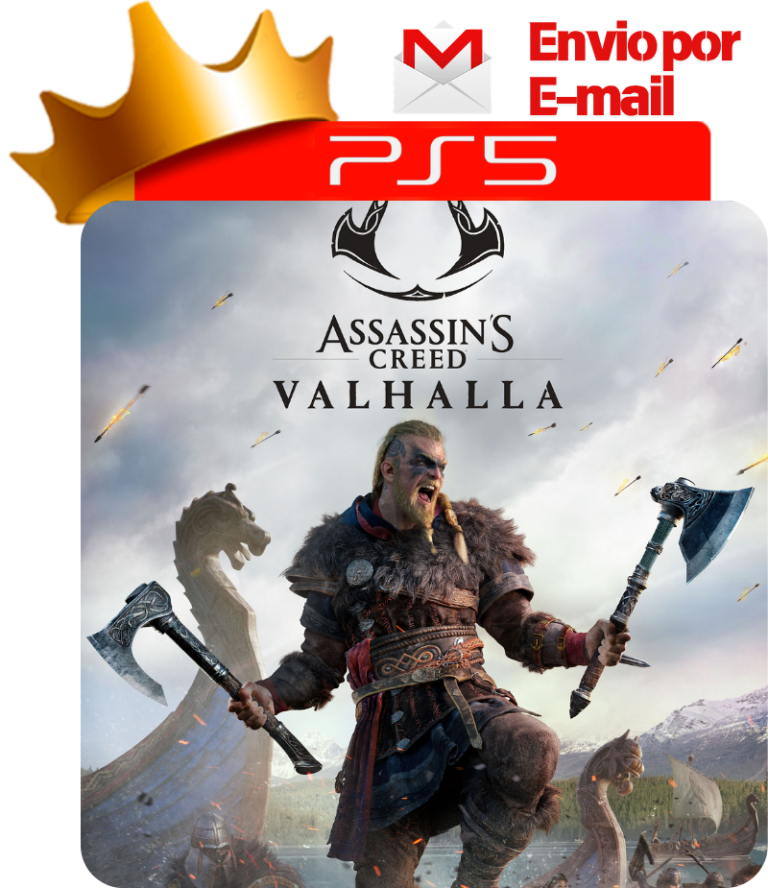 Assassin’s Creed Valhalla para PS5 - O Rei dos Games
