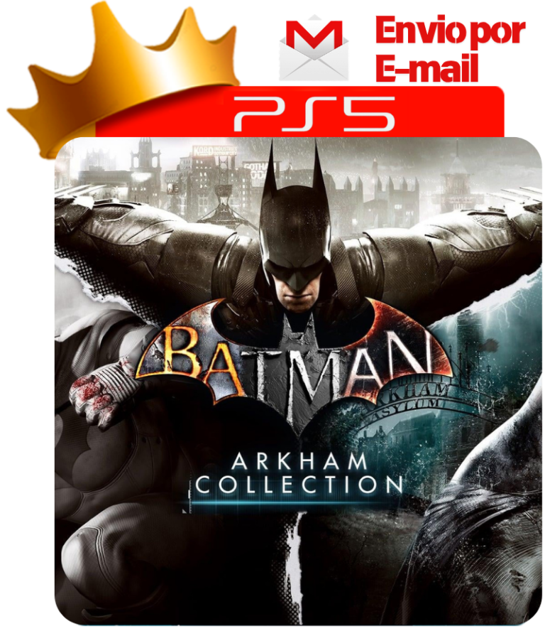 Batman: Arkham Collection para PS5 - O Rei dos Games