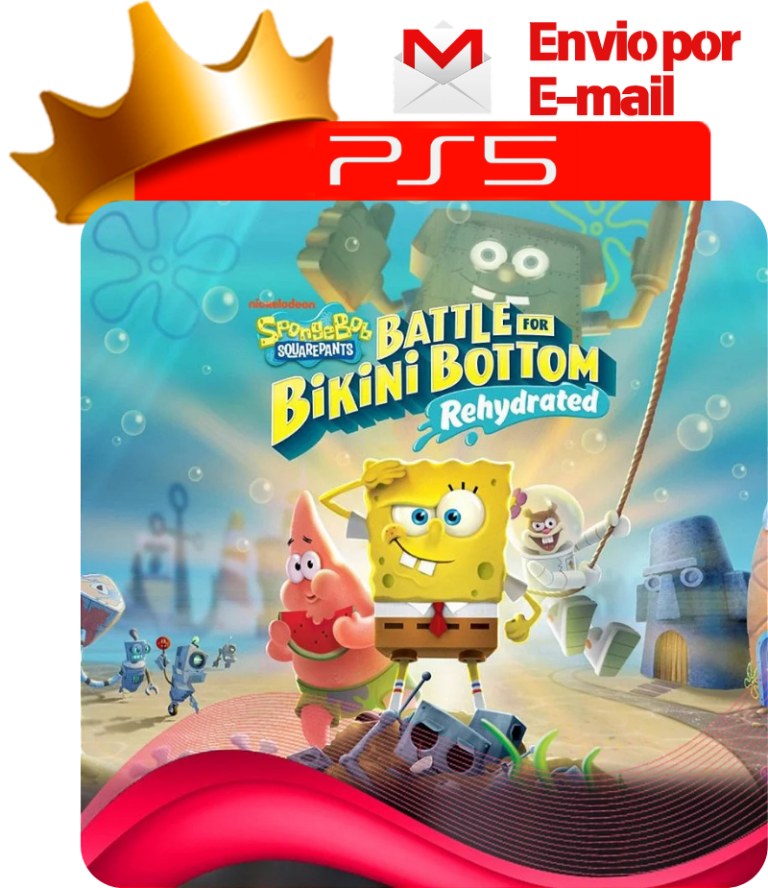 Bob Esponja Calça Quadrada: Batalha pela Fenda do Biquíni – Rehidratado para PS5 - O Rei dos Games