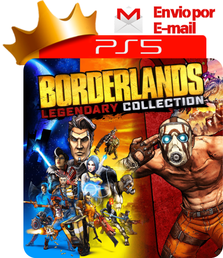 Borderlands 1, 2 e The Pre-Sequel para PS5 - O Rei dos Games