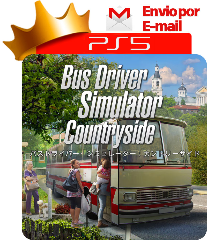 Bus Driver Simulator Countryside para PS5 - O Rei dos Games