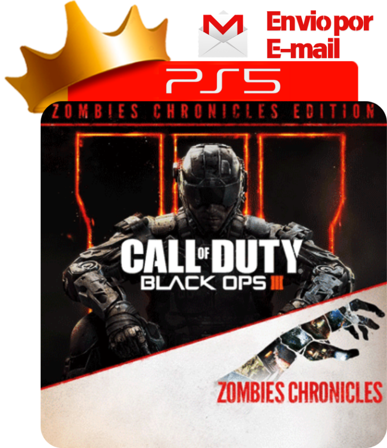 Call of Duty: Black Ops 3 Zombies Chronicles para PS5 - O Rei dos Games