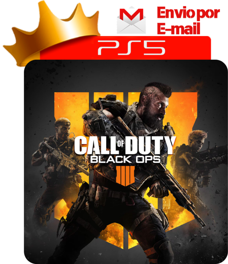 Call of Duty: Black Ops 4 para PS5 - O Rei dos Games