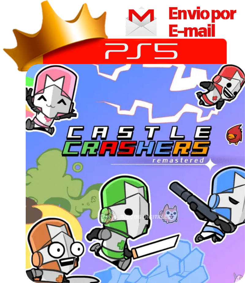 Castle Crashers Remastered para PS5 - O Rei dos Games