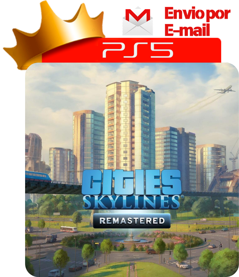 Cities: Skylines Remastered para PS5 - O Rei dos Games