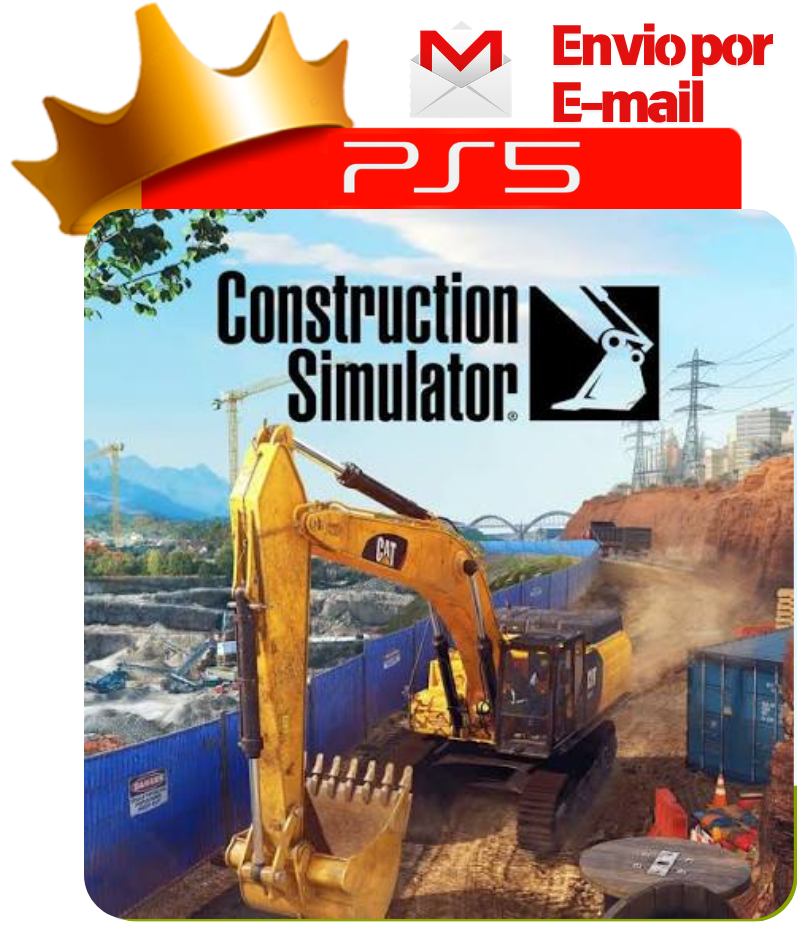Construction Simulator para PS5 - O Rei dos Games