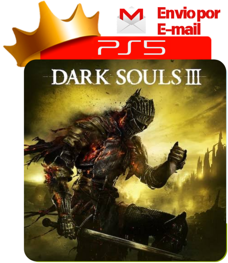Dark Souls 3 para PS5 - O Rei dos Games