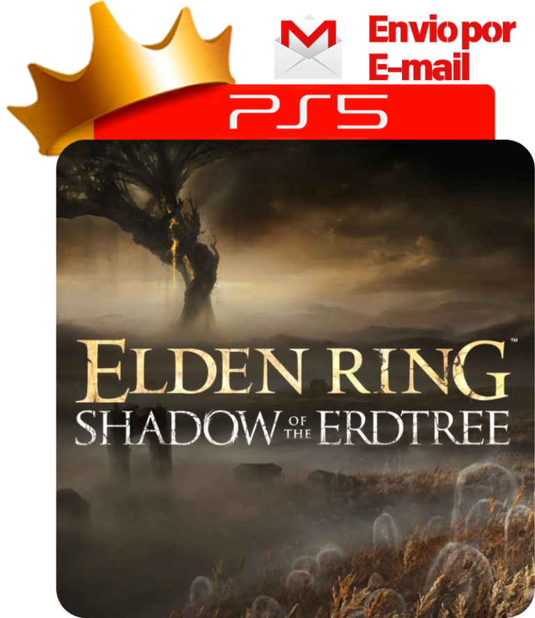 Elden Ring: Shadow of the Erdtree DLC para PS5 - O Rei dos Games