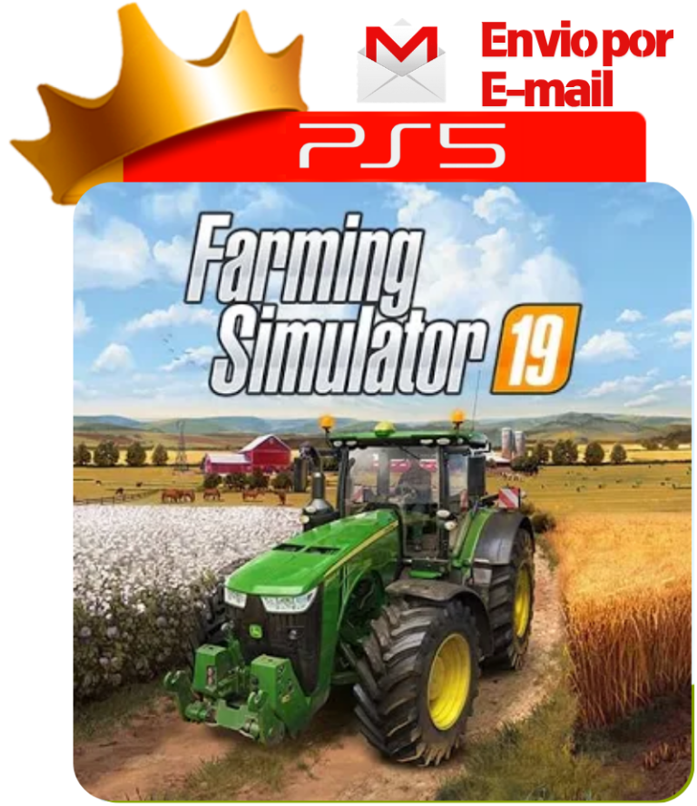 Farming Simulator 19 para PS5 - O Rei dos Games
