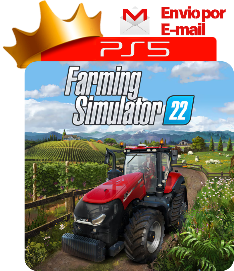 Farming Simulator 22 para PS5 - O Rei dos Games
