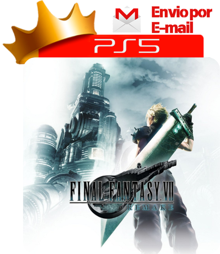 Final Fantasy VII Remake para PS5 - O Rei dos Games
