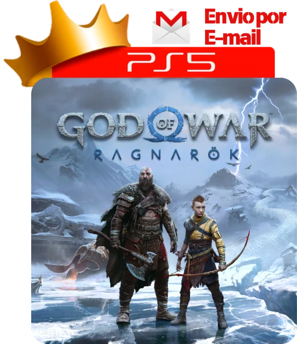 God of War Ragnarök para PS5 - O Rei dos Games