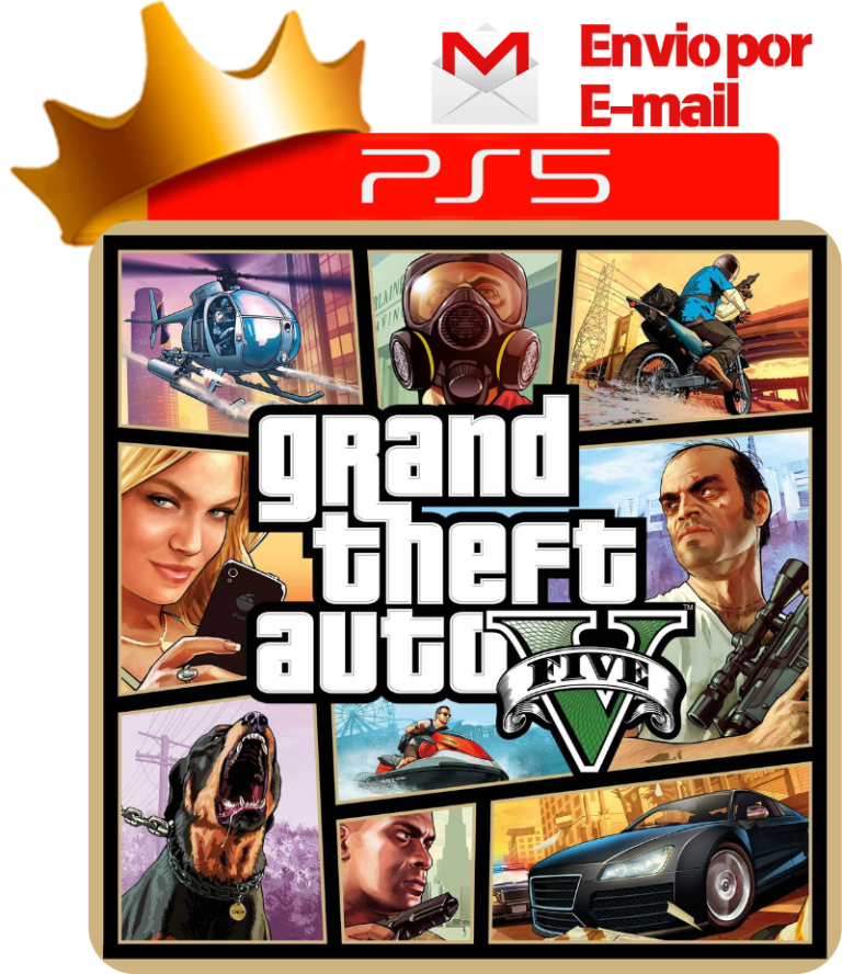 GTA 5 para PS5 - O Rei dos Games