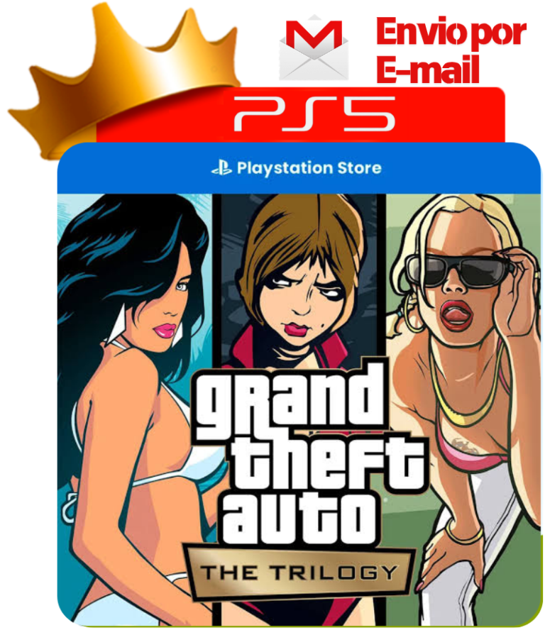 GTA Trilogy para PS5 - O Rei dos Games