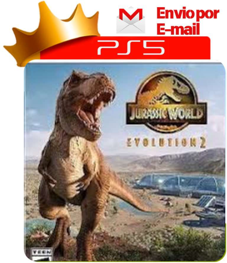Jurassic World Evolution 2 para PS5 - O Rei dos Games
