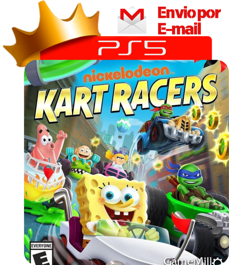 Nickelodeon Kart Racers para PS5 - O Rei dos Games