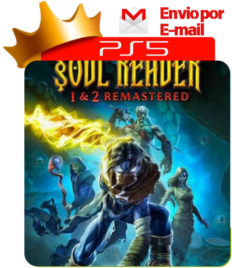 Legacy of Kain: Soul Reaver 1 & 2 Remastered para PS5 - O Rei dos Games