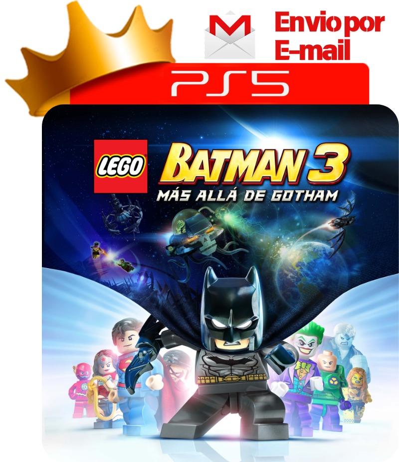 LEGO Batman 3: Beyond Gotham para PS5 - O Rei dos Games
