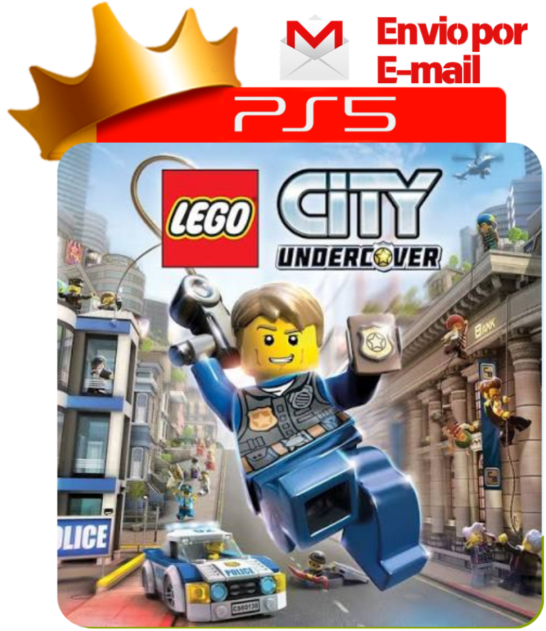 LEGO City Undercover para PS5 - O Rei dos Games