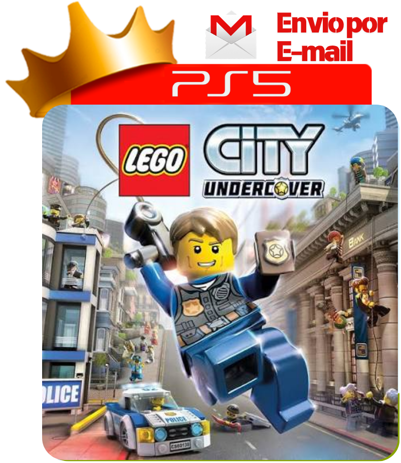 LEGO City Undercover para PS5 - O Rei dos Games
